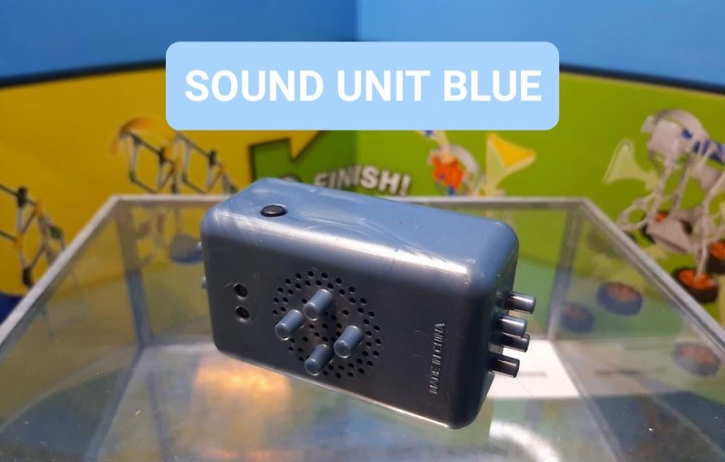 K'nex Blauwe Geluidsunit voor Attractieparken, Gebruikt, K'nex, Ophalen of Verzenden, Basic Fun