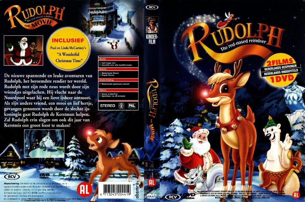 Rudolph the red nose reindeer, Alle leeftijden, Ophalen of Verzenden, Zo goed als nieuw