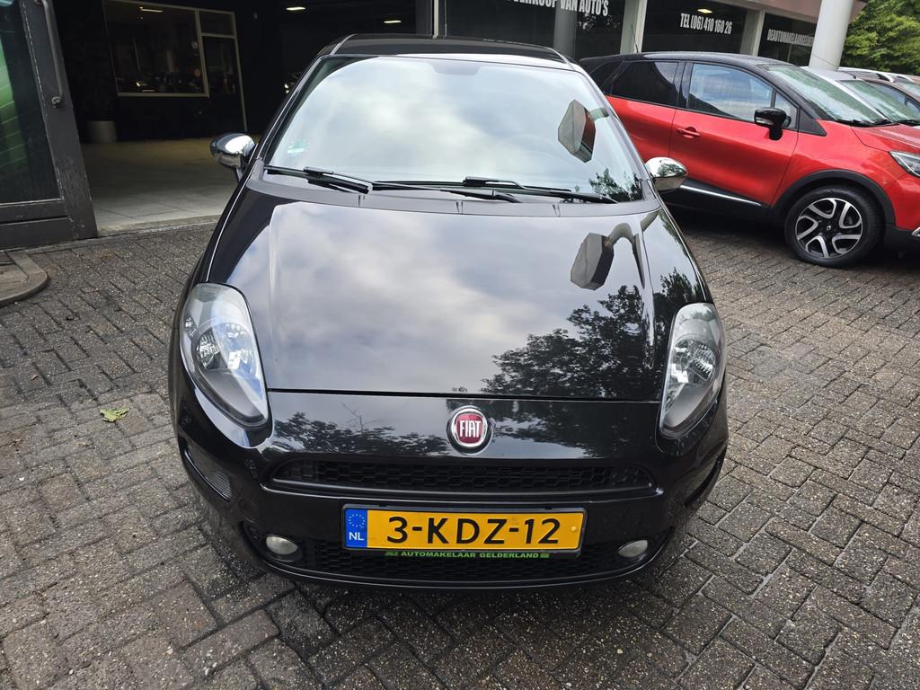Fiat Punto Evo 0.9 TwinAir Sport | 2E EIGENAAR | 12MND GARAN, Voorwielaandrijving, Euro 5, Zwart, Origineel Nederlands