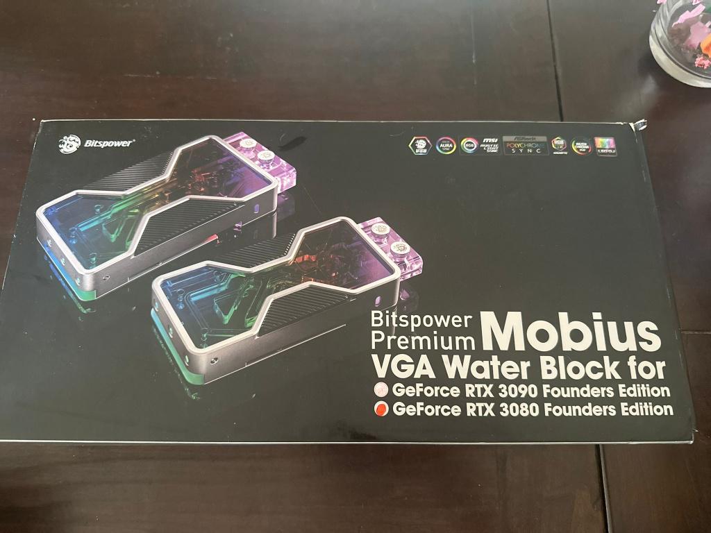 Bitspower waterblock RTX 3080 Founders Edition, Computers en Software, Videokaarten, Ophalen of Verzenden, Zo goed als nieuw, GDDR6