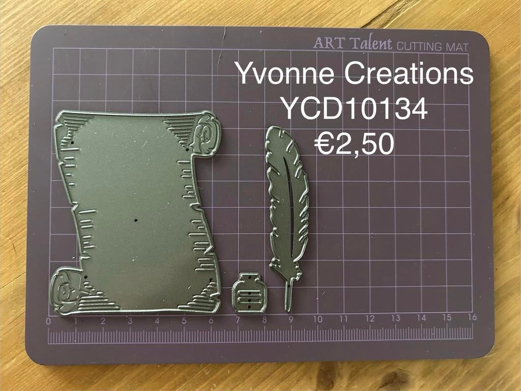 Yvonne Creations snijmallen stansmallen, Ophalen of Verzenden, Zo goed als nieuw, Pons of Mal