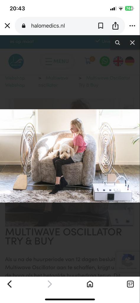 Multiwave oscillator te huur en te koop, Ophalen of Verzenden, Zo goed als nieuw