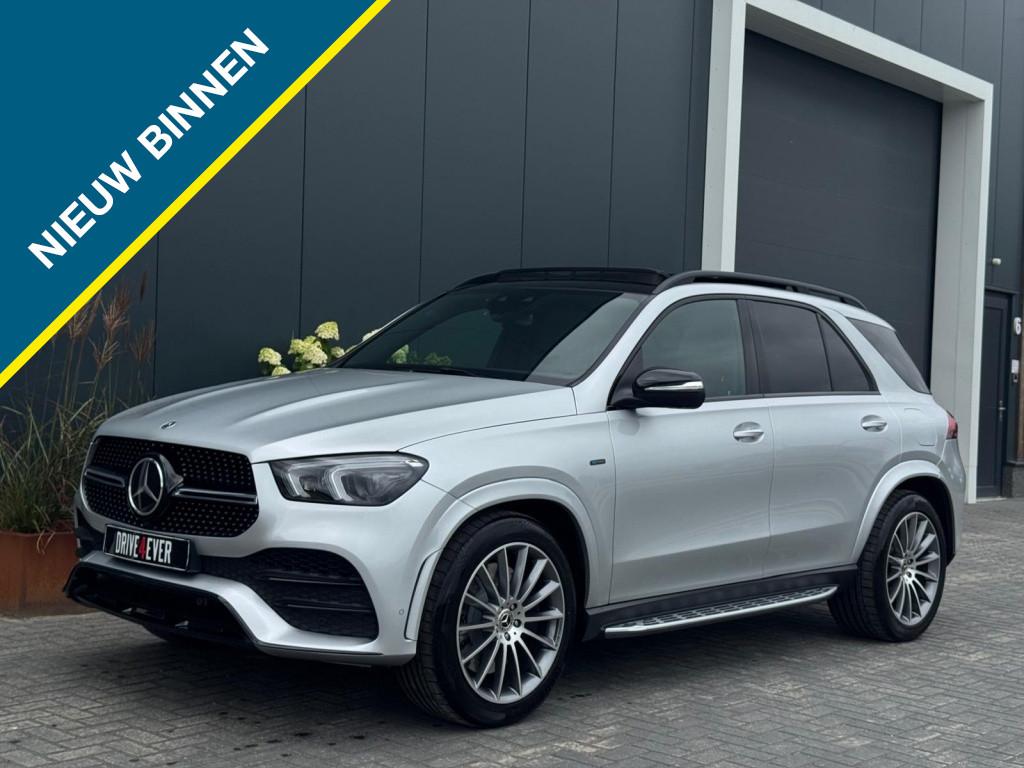 Mercedes-Benz GLE 350 de 4M. Pr Plus AMG FULL PANO SFEER ACC, Auto's, Automaat, Gebruikt, 4 cilinders, 320 pk