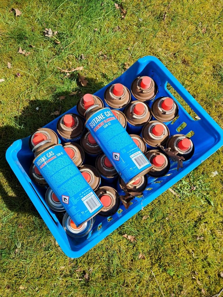 Camping gasflesjes, Ophalen of Verzenden