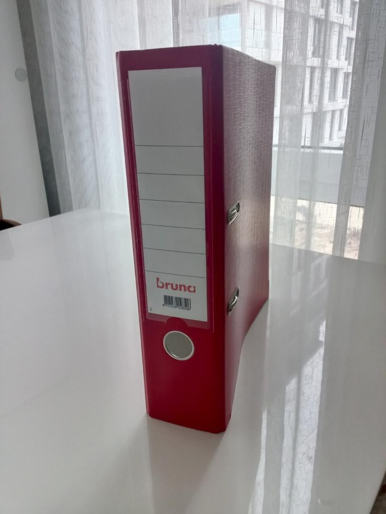 Rode Bruna ordner, Diversen, Ophalen of Verzenden