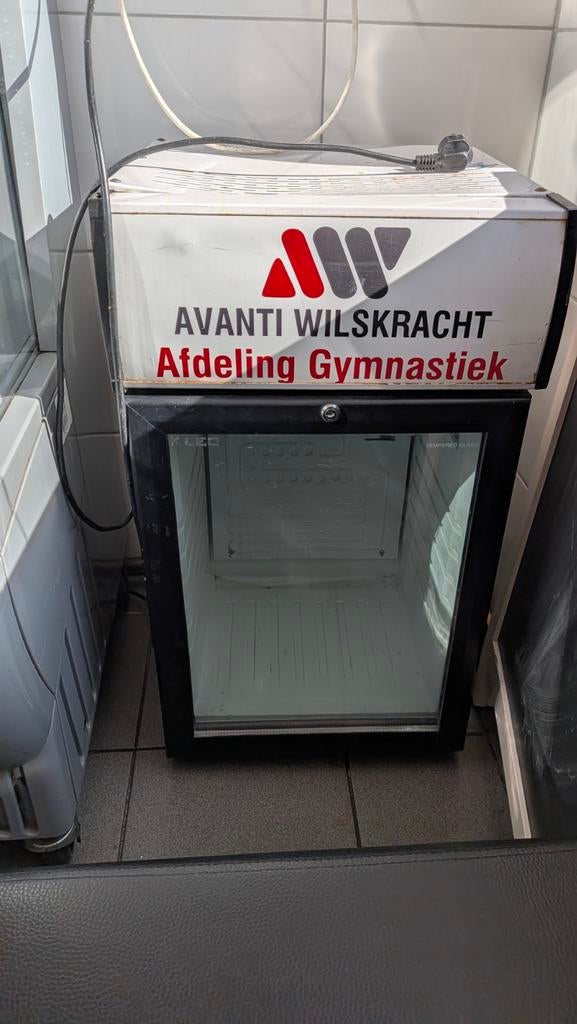 Horeca koelkast klein - werkend - display koelkast, Witgoed en Apparatuur, Koelkasten en IJskasten, Ophalen, Zonder vriesvak, 200 liter of meer