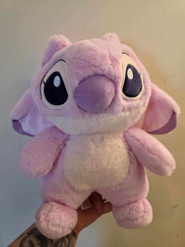 Roze Angel knuffel van Lilo & Stitch, Ophalen of Verzenden