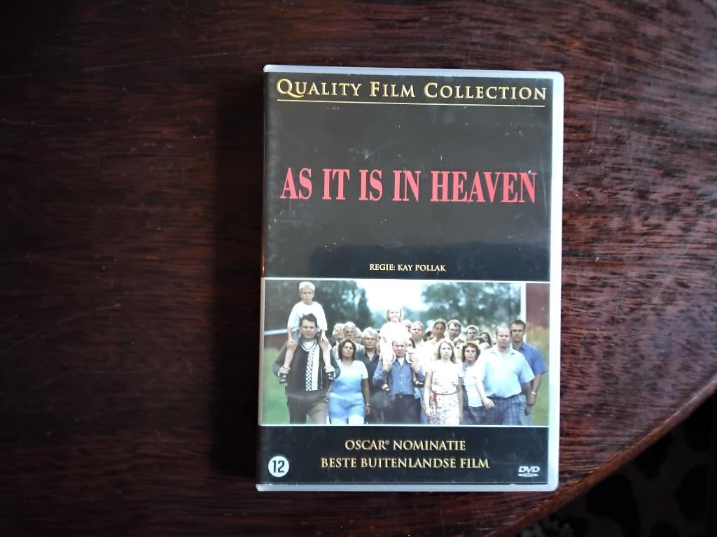 As it is in heaven, origineel, Vanaf 12 jaar, Ophalen of Verzenden, Zo goed als nieuw, Drama