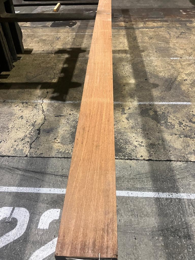 Hardhout–Cumaru–palen–regels-onderslagen-balken-45x140mm, Ophalen, Nieuw, Hardhout, 250 cm of meer