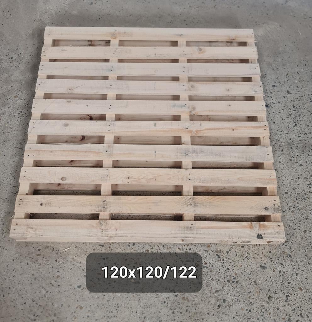 Pallets 120x120/122. Per zijde 10 planks., Ophalen, 100 cm of meer, 60 cm of meer, Overige typen