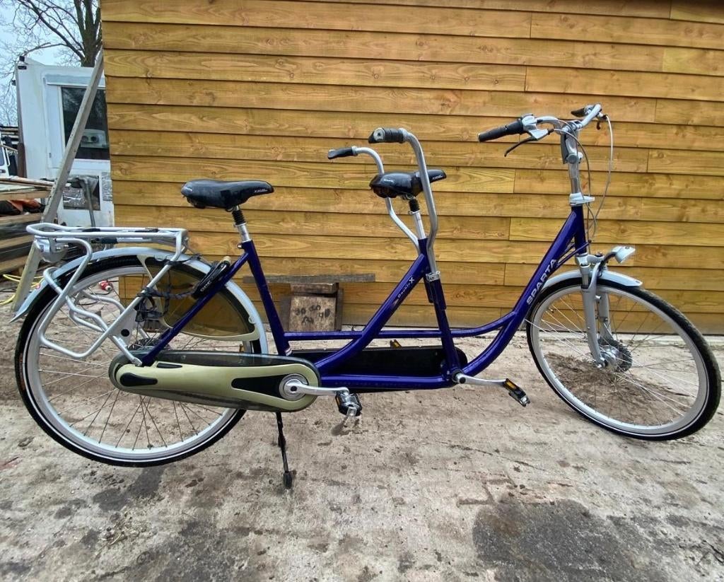Sparta Double-X tandem, Fietsen en Brommers, Fietsen | Tandems, Minder dan 10 versnellingen, Gebruikt, Batavus, Ophalen