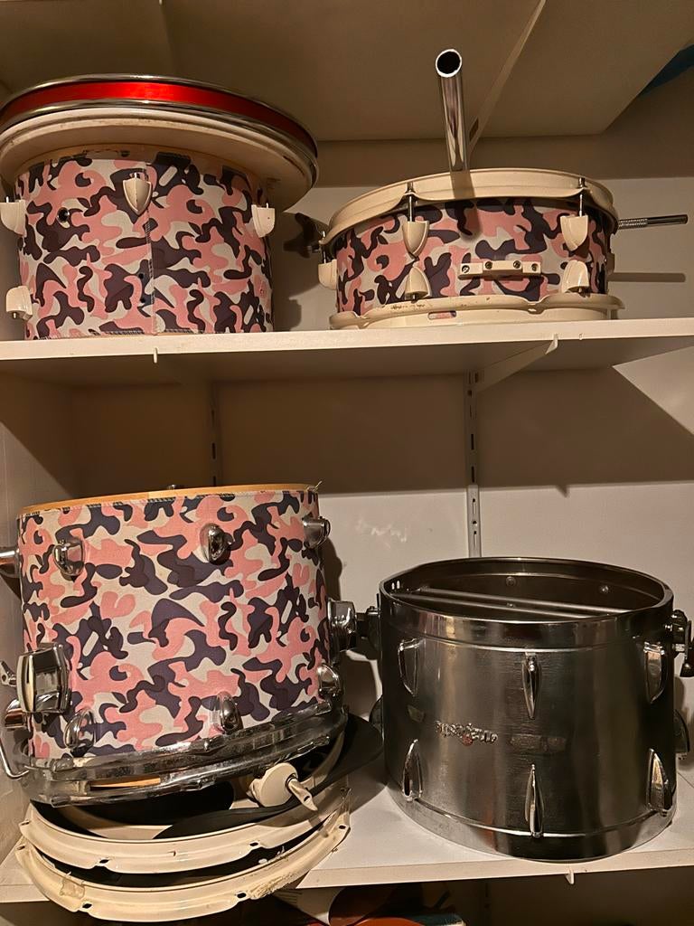 Drum shells, rims and some lugs, Muziek en Instrumenten, Ophalen, Gebruikt, Overige merken