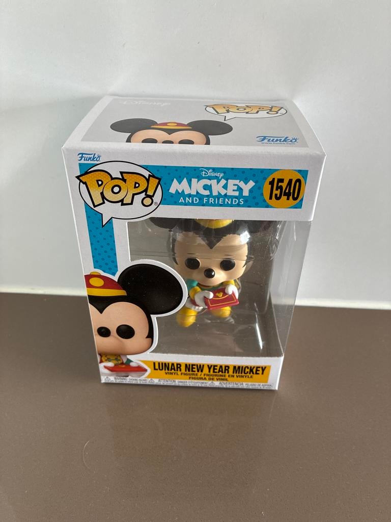Funko Pop Lunar New Year Mickey 1540, Verzamelen, Disney, Ophalen of Verzenden, Mickey Mouse, Zo goed als nieuw, Beeldje of Figuurtje
