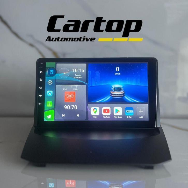 Ford Fiesta Android Navigatie 9 Inch CarPlay 2009-2012, Marconistraat 68P, Zo goed als nieuw, Info@cartop-automotive.nl, Cartop-Automotive Bv.