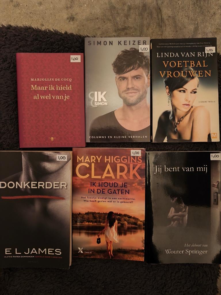 Diverse volwassenboeken, Ophalen, Gelezen