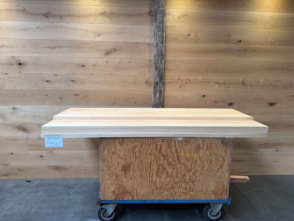 Gebruikt fijnhout orgeon pine planken 32x250MM 300CM, Gebruikt, 25 tot 50 mm, Ophalen of Verzenden, Plank
