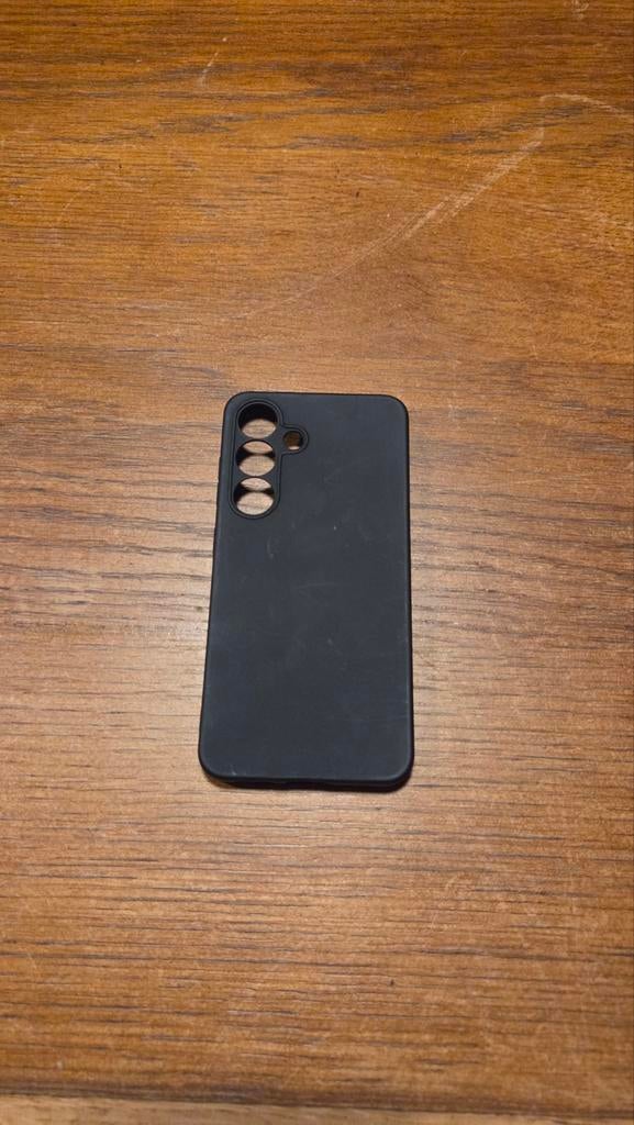 Zwart hoesje voor Samsung S25 - Zo goed als nieuw, Ophalen of Verzenden, Zo goed als nieuw, Overige modellen, Hoesje of Tasje