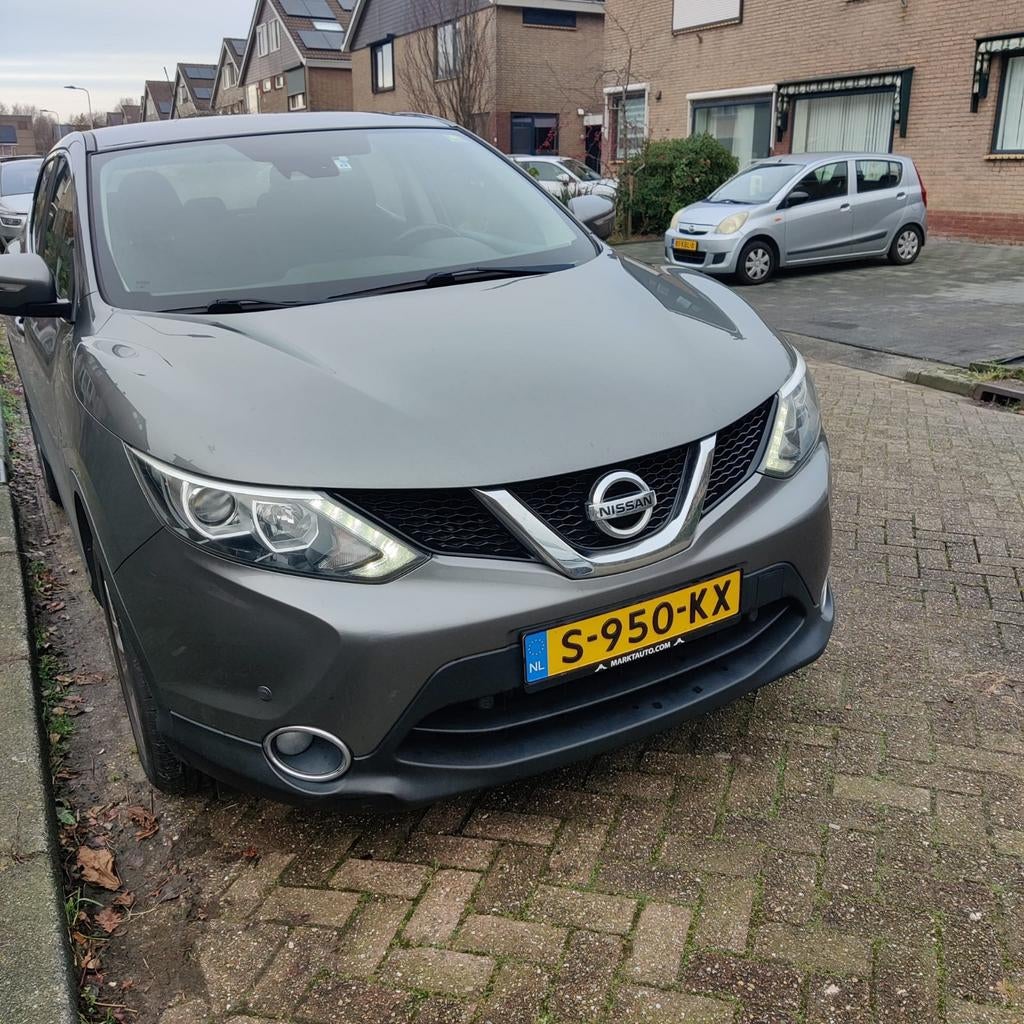 Nissan Qashqai 1.2 Dig-t 85KW 2WD 2014 Grijs, Auto's, Voorwielaandrijving, Stof, 4 cilinders, 1200 kg