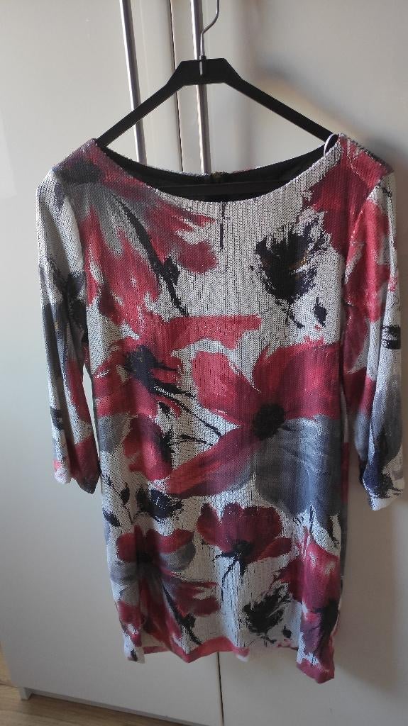 Nieuwe pailetten jurk met leuke print van "ZARA Maat M, Kleding | Dames, Maat 38/40 (M), Zara, Nieuw, Ophalen of Verzenden