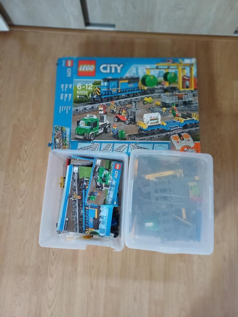Lego City vracht trein 60052, Kinderen en Baby's, Speelgoed | Duplo en Lego, Ophalen of Verzenden, Inclusief doos, City