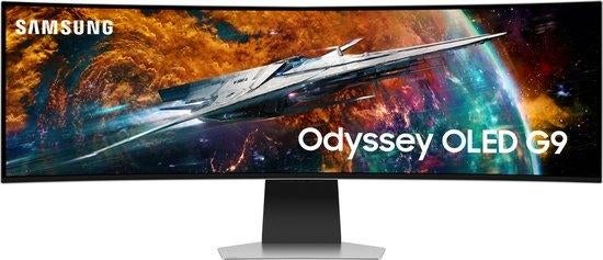Samsung Odyssey G9 LS49CG934SUXEN - OLED Gaming Monitor, Computers en Software, Monitoren, Ultrawide, Refurbished, Minder dan 1 ms