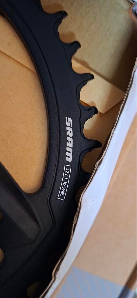 SRAM X-Sync 42T Kettingblad - Nieuw gedemonteerd, Fietsen en Brommers, Algemeen, Ophalen of Verzenden, Zo goed als nieuw, SRAM