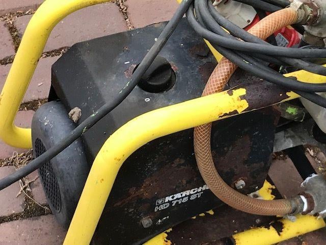 Kärcher Professional koudwater hogedrukreiniger HD715, Ophalen, Gebruikt, Elektrisch, Kärcher