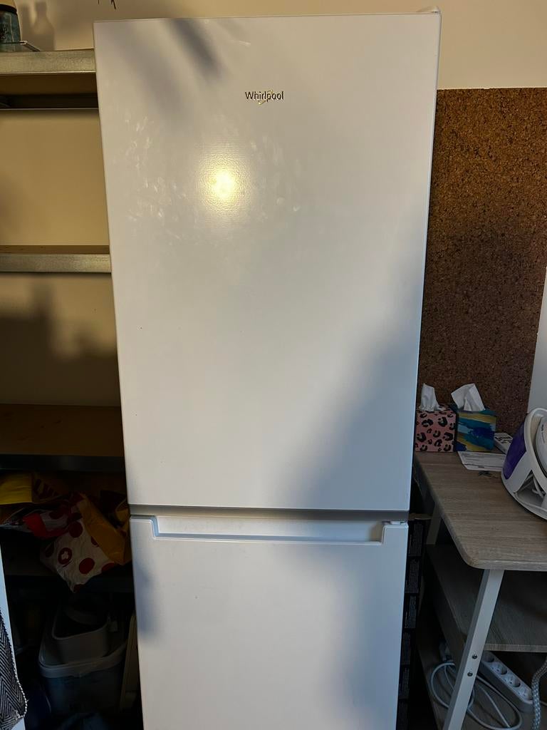 Koelkast whirlpool koek-vriescombinatie, Ophalen, 200 liter of meer, Met aparte vriezer, 160 cm of meer