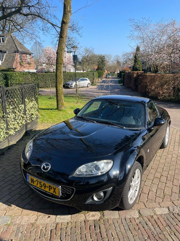 Mazda MX-5 1.8 NC Hardtop Zwart, Auto's, Mazda, Particulier, MX-5, ABS, Airbags, Airconditioning, Apple Carplay, Bluetooth, Cruise Control