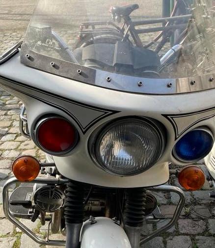 Politie motor klassieke kawasaki z1000 opknapper, Motoren, 4 cilinders, Particulier, 1000 cc, Toermotor