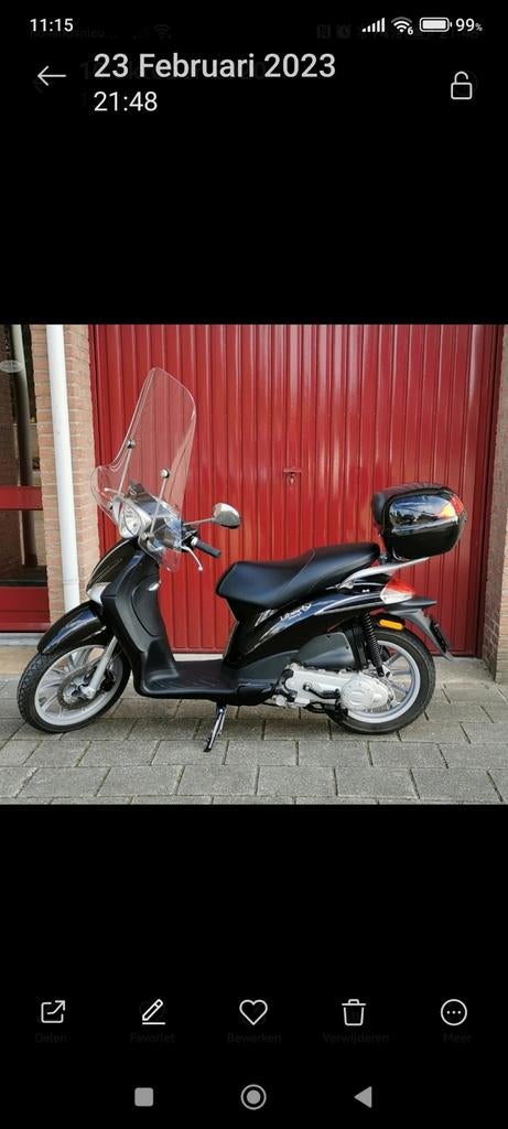 Piaggio Liberty snorscooter, Ophalen of Verzenden, Gebruikt, Benzine, Piaggio