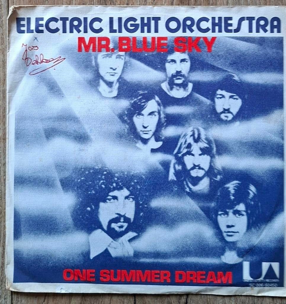Electric Light Orchestra - Mr. Blue Sky / One Summer Dream, Ophalen of Verzenden, Gebruikt, Pop