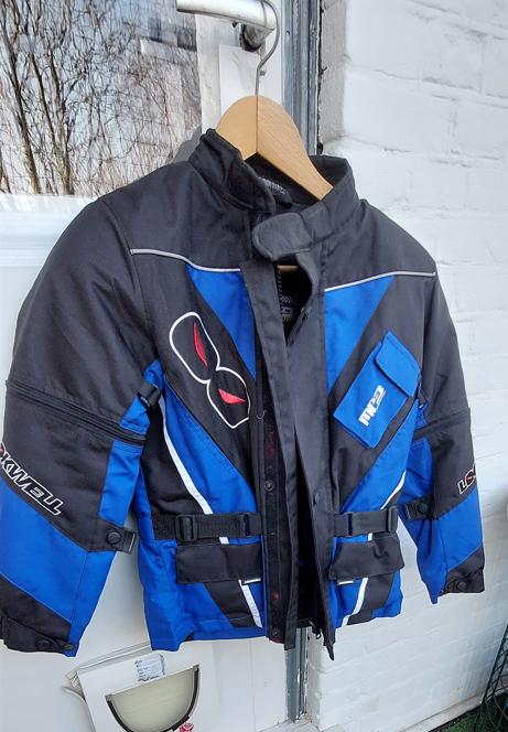 Kindermotorjas LOOKWELL mt 140, Jas | textiel, Kinderen, Ophalen of Verzenden, Lockwell