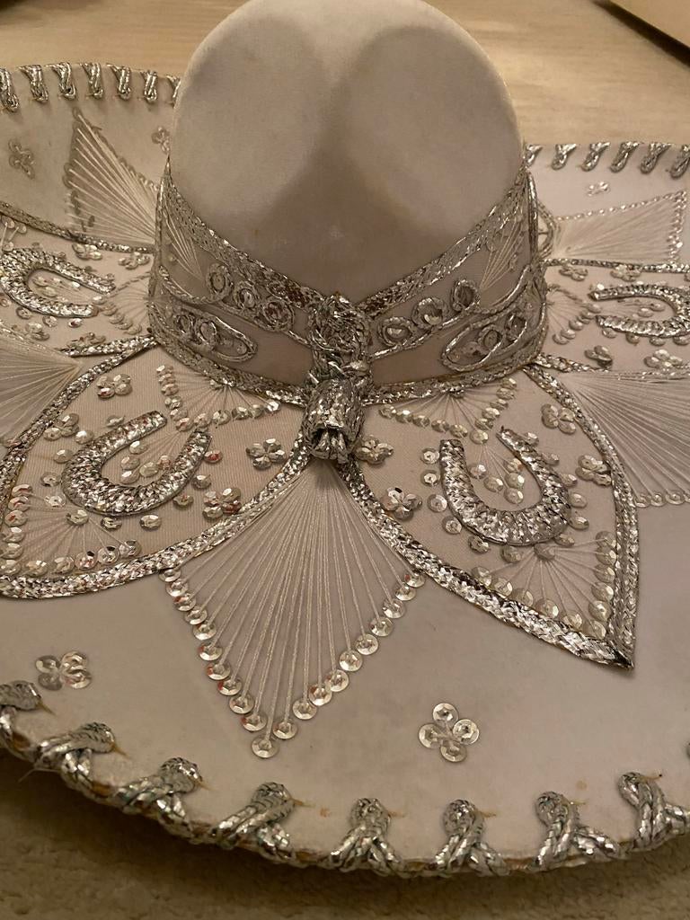 Originele Mexicaanse sombrero Salazar Yepez, Kleding | Dames, Ophalen of Verzenden, Gedragen, One size fits all, Hoed