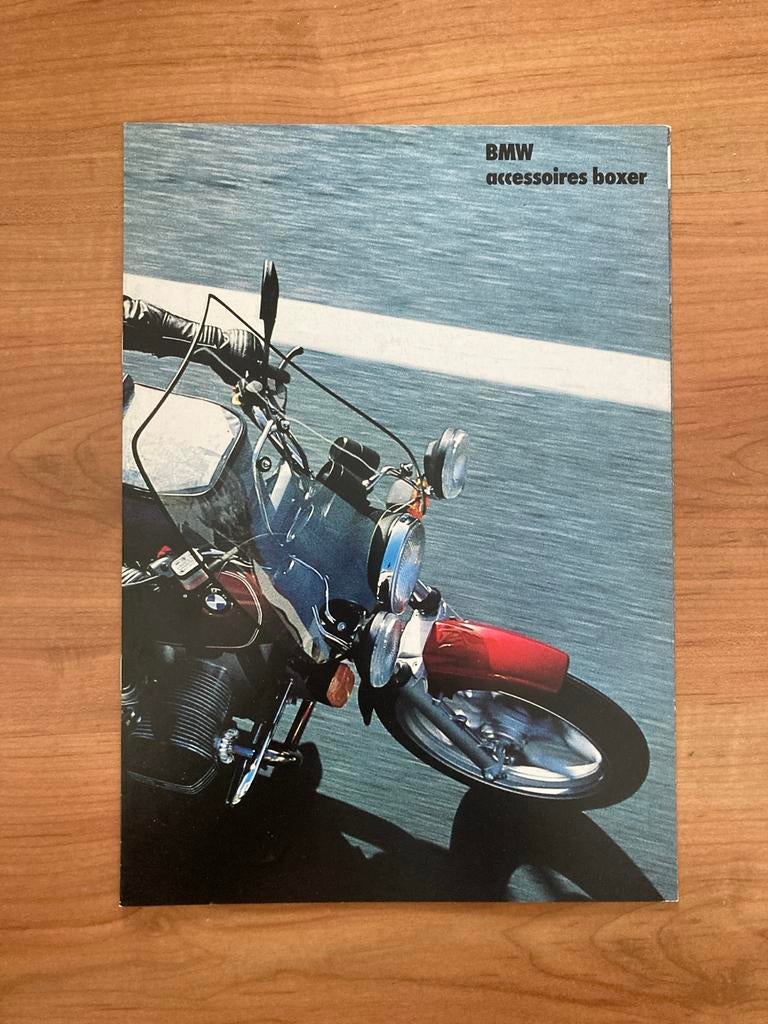 BMW accessoires boxer brochure, Ophalen of Verzenden, BMW