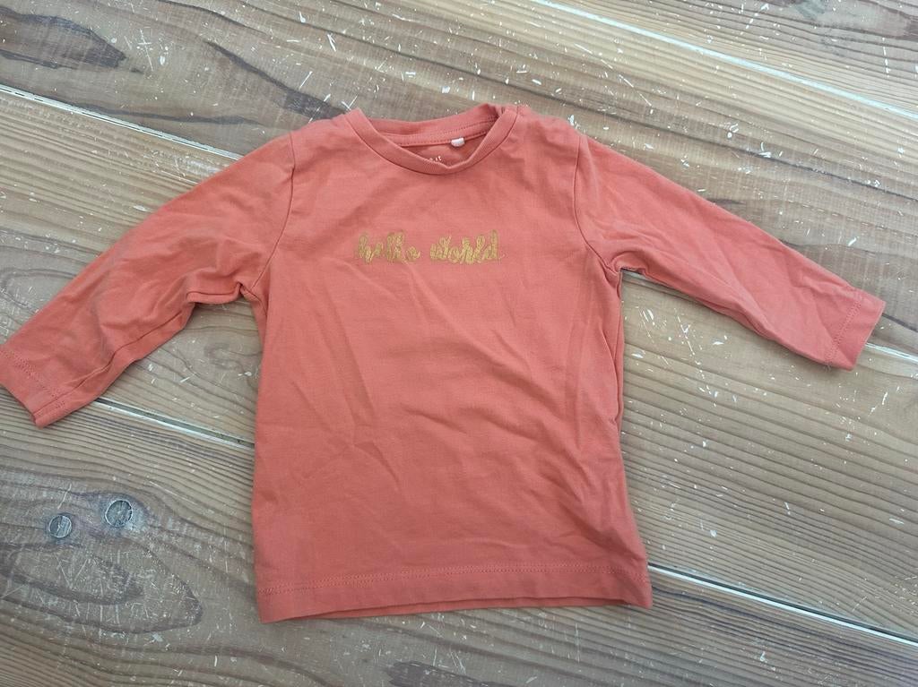 Name It longsleeve maat 68, Ophalen of Verzenden, Zo goed als nieuw, Meisje, Shirtje of Longsleeve