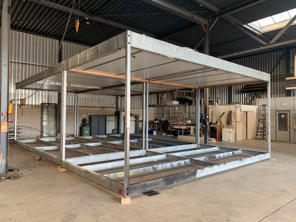 Stalen units - frames tbv unitbouw, poolhouse, overkapping, Tuin en Terras, Overkappingen, Ophalen, Gebruikt