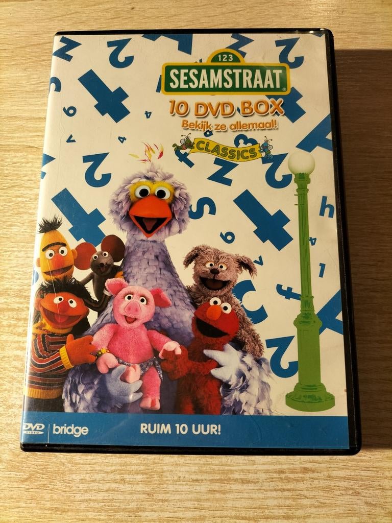 Sesamstraat 10 dvd box, Ophalen of Verzenden