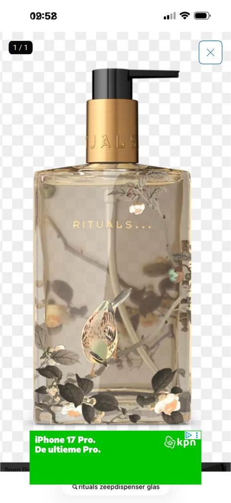 Rituals Soap Dispenser, Ophalen of Verzenden, Nieuw, Wit