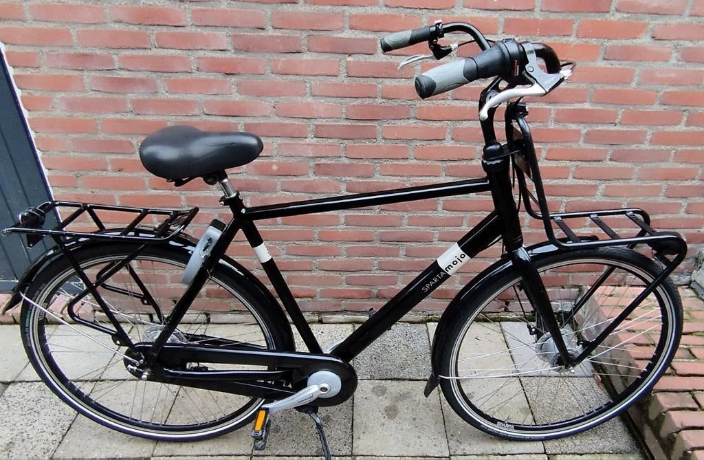 Sparta Mojo transportfiets - Zwart, zo goed als nieuw, Sparta, Versnellingen, Zo goed als nieuw, 56 cm of meer