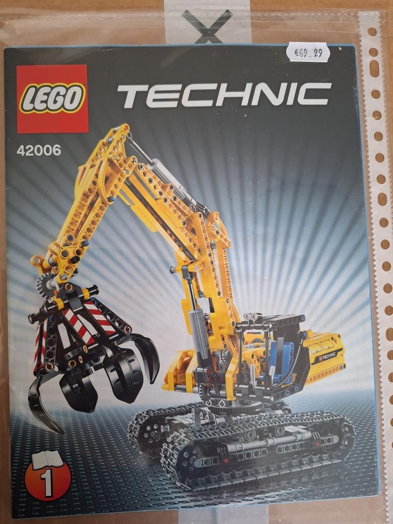 Technic lego set 42006, Kinderen en Baby's, Speelgoed | Duplo en Lego, Ophalen of Verzenden, Zo goed als nieuw