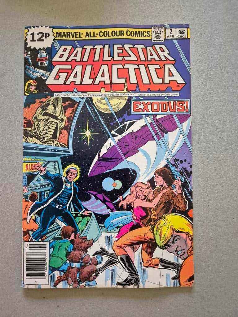 Battlestar Galactica #2 (1979) - Marvel Comics - 12p Variant, Ophalen of Verzenden