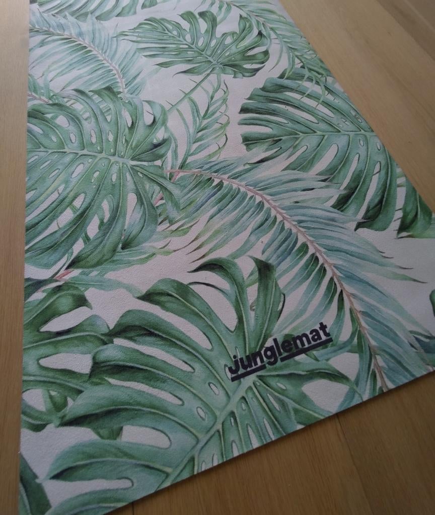 Travel yoga mat Junglemat, Ophalen, Zo goed als nieuw, Yogamat