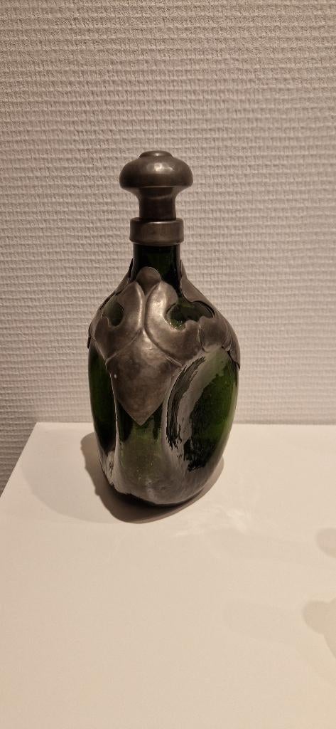 Leerdam Gero groene whisky karaf Georg Nilsson, Antiek en Kunst, Antiek | Glas en Kristal, Ophalen of Verzenden