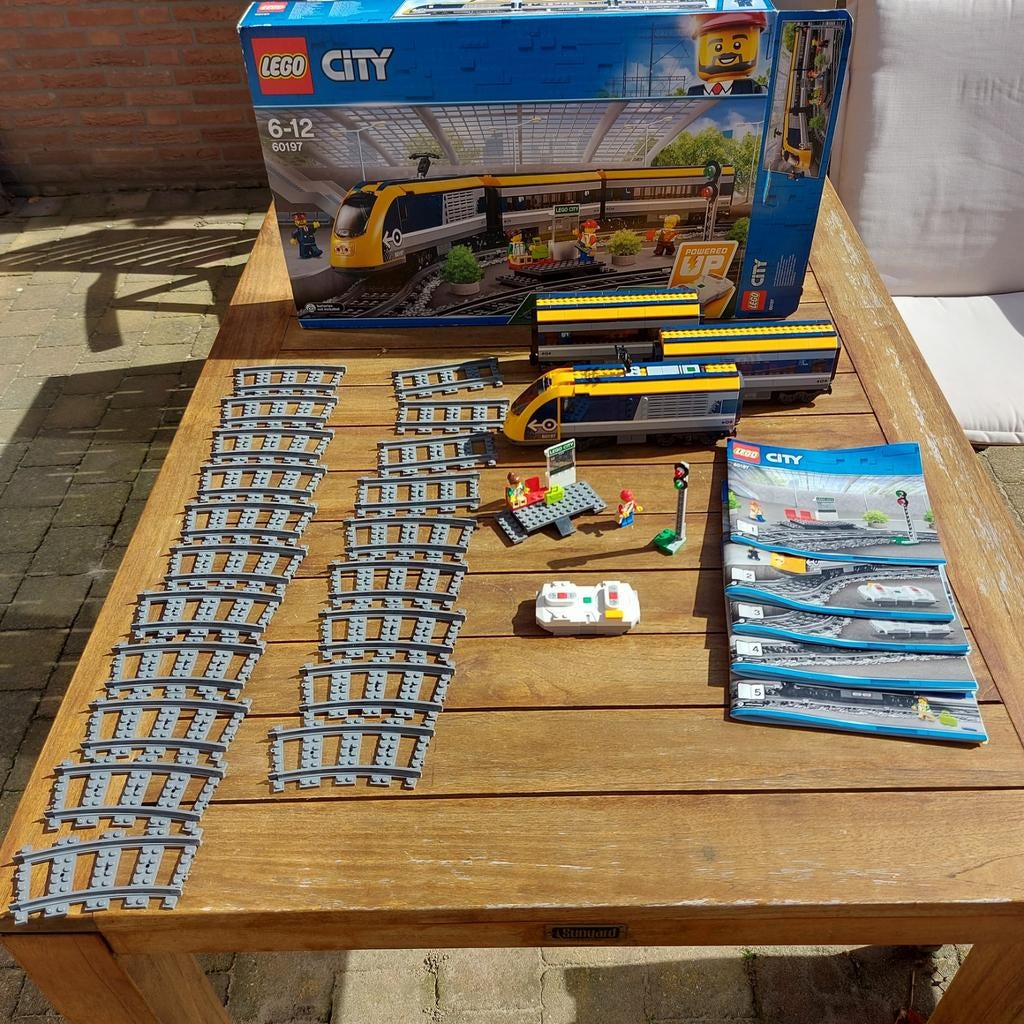 Lego City Passagierstrein 60197 met afstandsbediening, City, Lego, Ophalen of Verzenden, Zo goed als nieuw