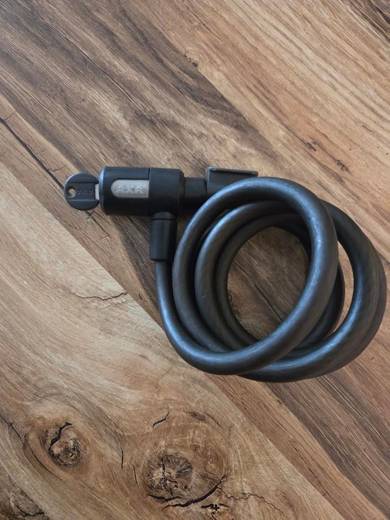 AXA Kabelslot met sleutel, Ophalen of Verzenden, Gebruikt, Kabelslot