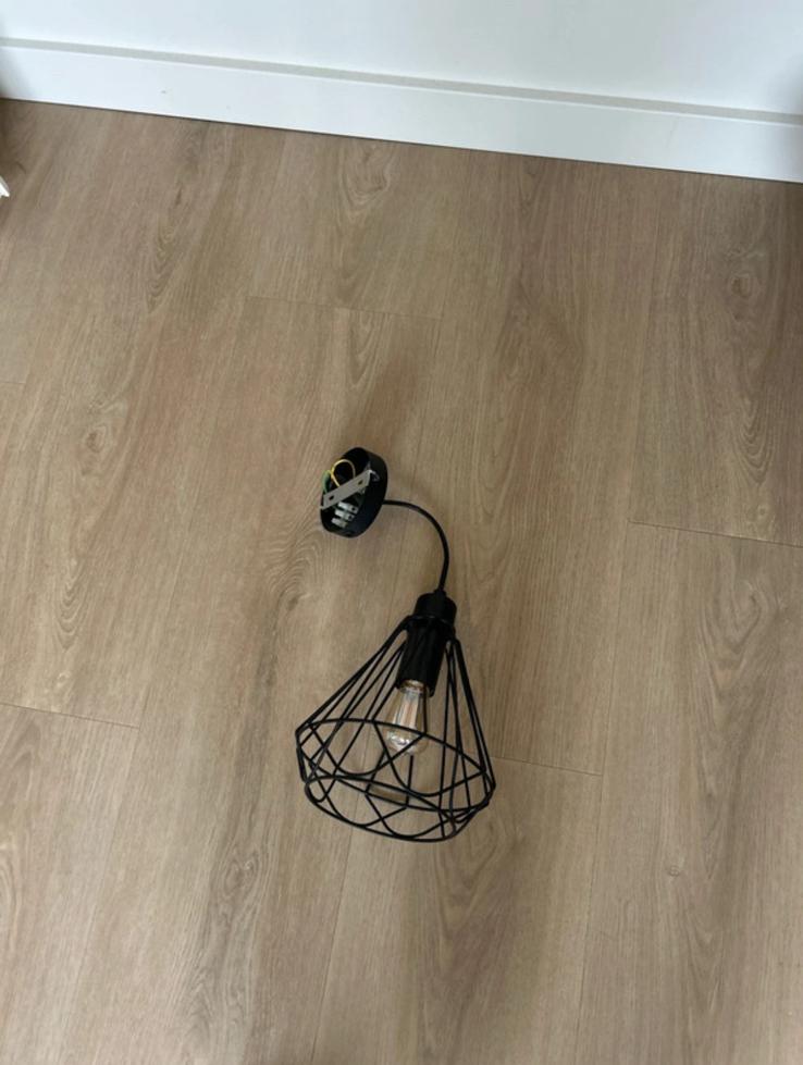 Lucide lamp zwart, Ophalen of Verzenden, Zo goed als nieuw