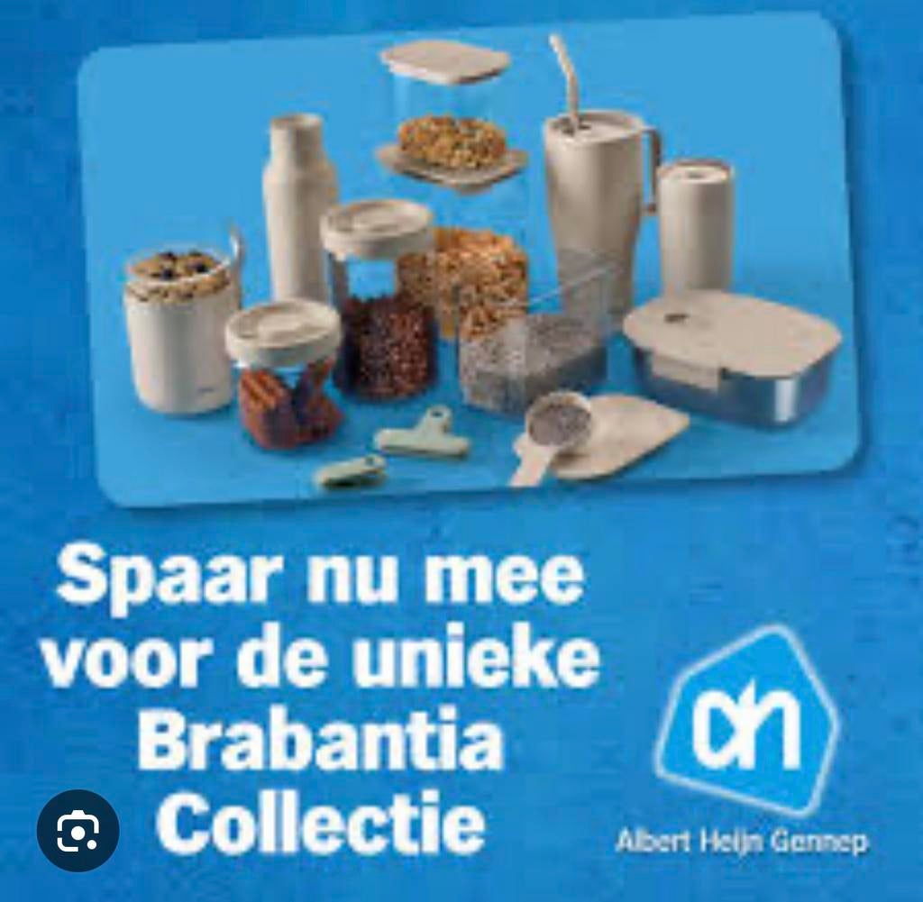 Gezocht AH Brabantia zegels, Ophalen, Winkel, Super of Benzinepomp, Zegels, Bonnen of Punten