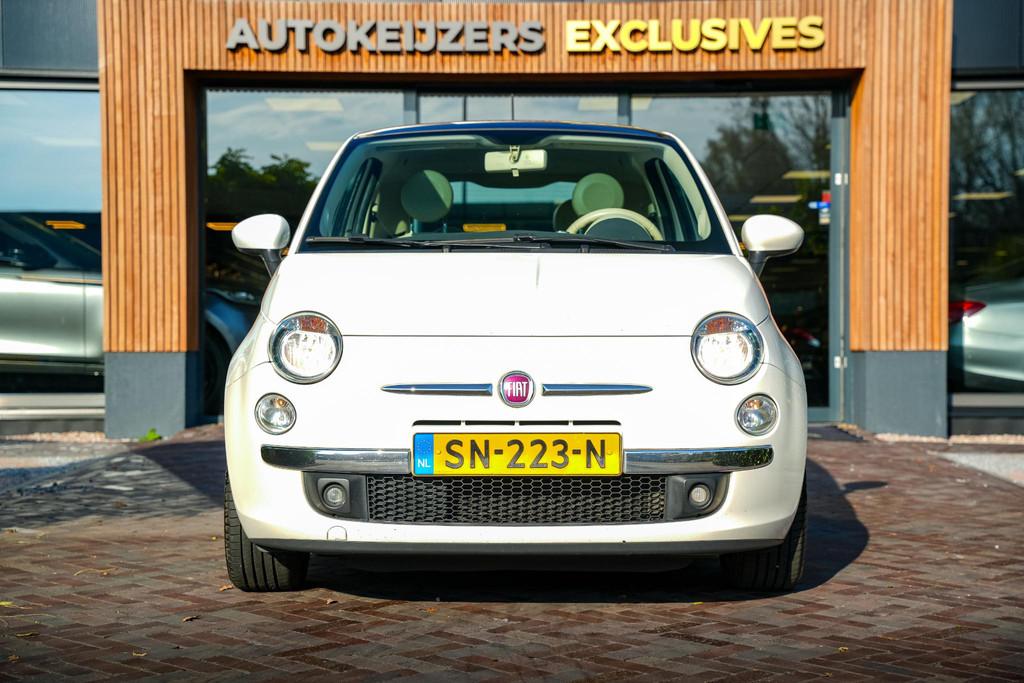 Fiat 500 1.2 Lounge Panoramadak Climate Control, Voorwielaandrijving, Electronic Stability Program (ESP), Stof, Gebruikt