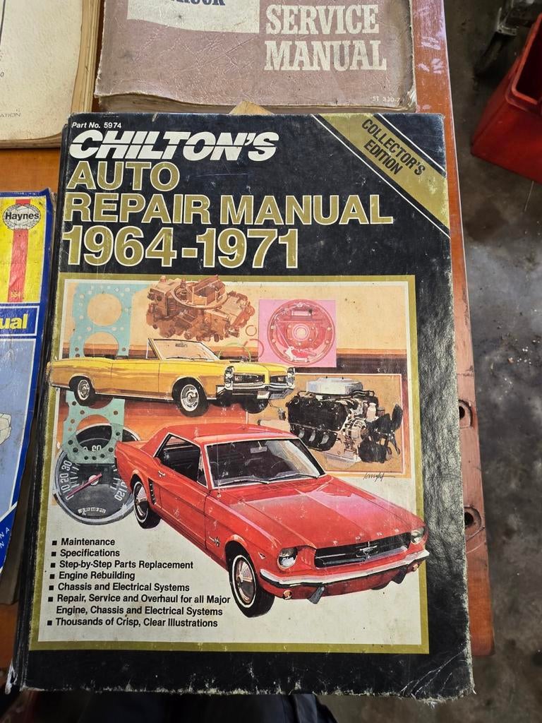 Chilton's Auto Reparatie Handboek 1964-1971 Collector's Ed., Ophalen, Gelezen, Algemeen, Chilton